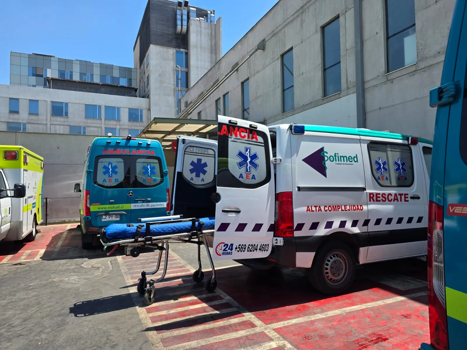 Ambulancia Sofimed para empresas y faenas
